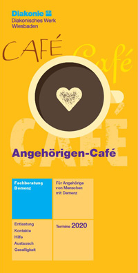 Broschüre Angehörigen Café